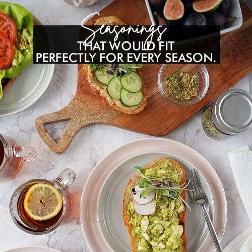 A Spice Affair A Spice Affair's Pro Kit 12-Pack Spice Set — Spices and Seasonings Sets — Taco, Royal Steak, Bagel, Salmon, Mediterranean, Spaghetti Seasoning Spice Blends