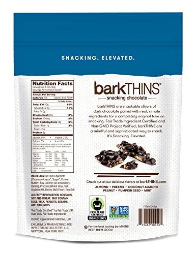 barkTHINS barkTHINS Snacking Dark Chocolate, Pretzel with Sea Salt, 10 Ounce