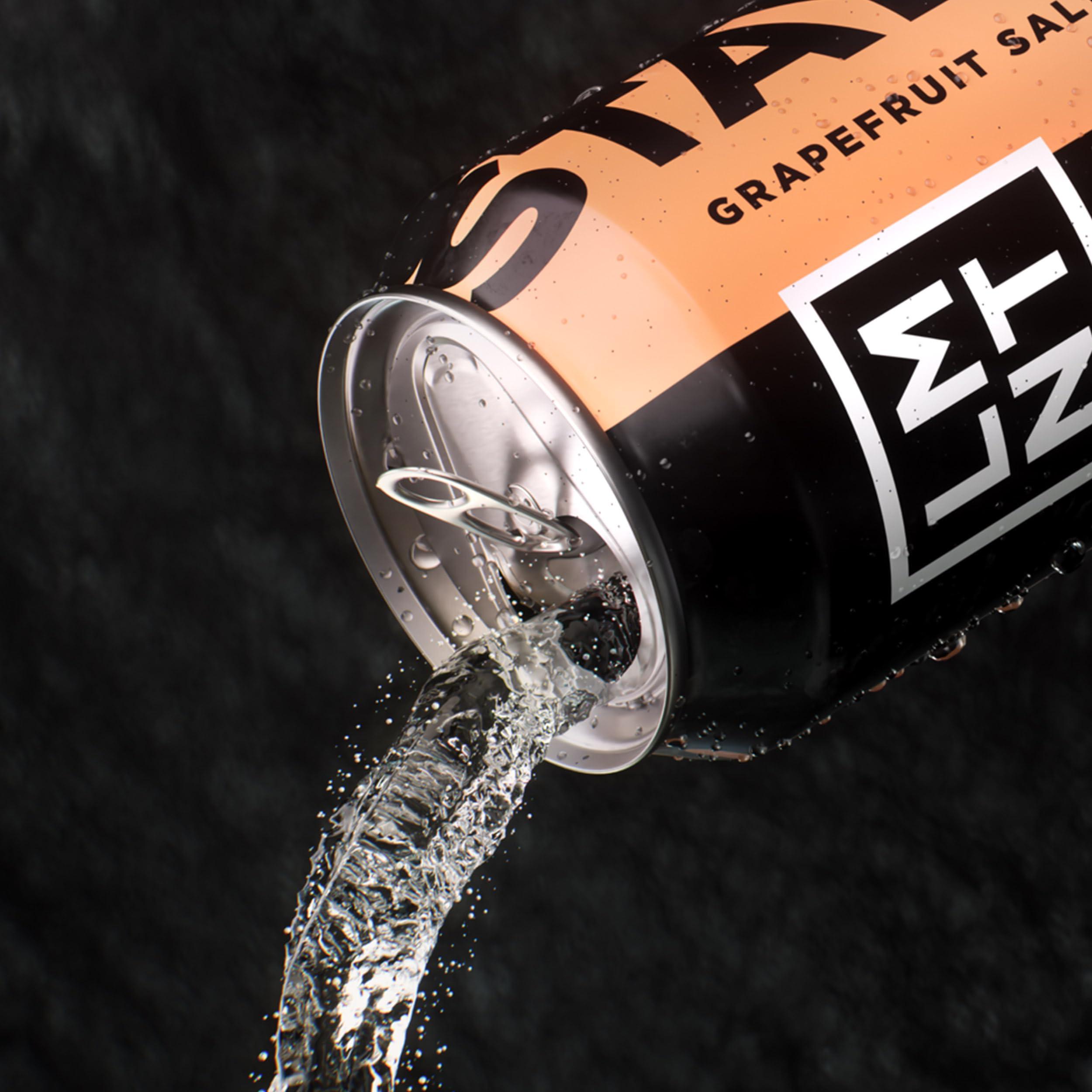 Drink LMNT LMNT Sparkling Electrolyte Water - Grapefruit Salt | 12-Count