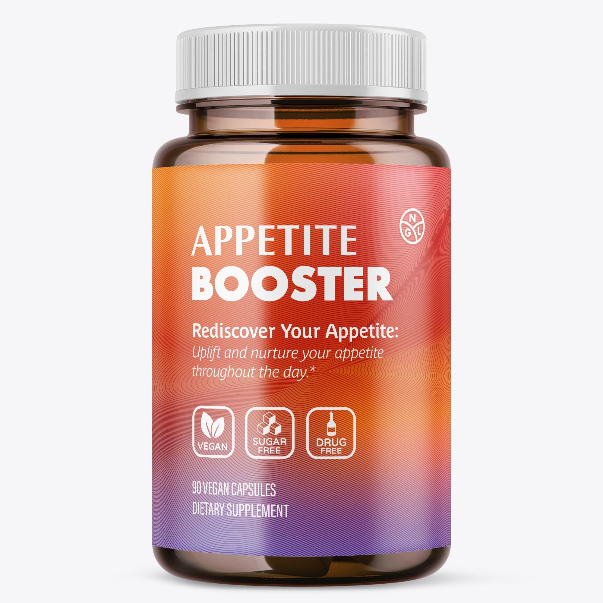 NGL NGL Appetite Booster Pills Extra Strength for Adults Fortified with Lysine, Folic Acid, Iron, Thiamine, B Complex