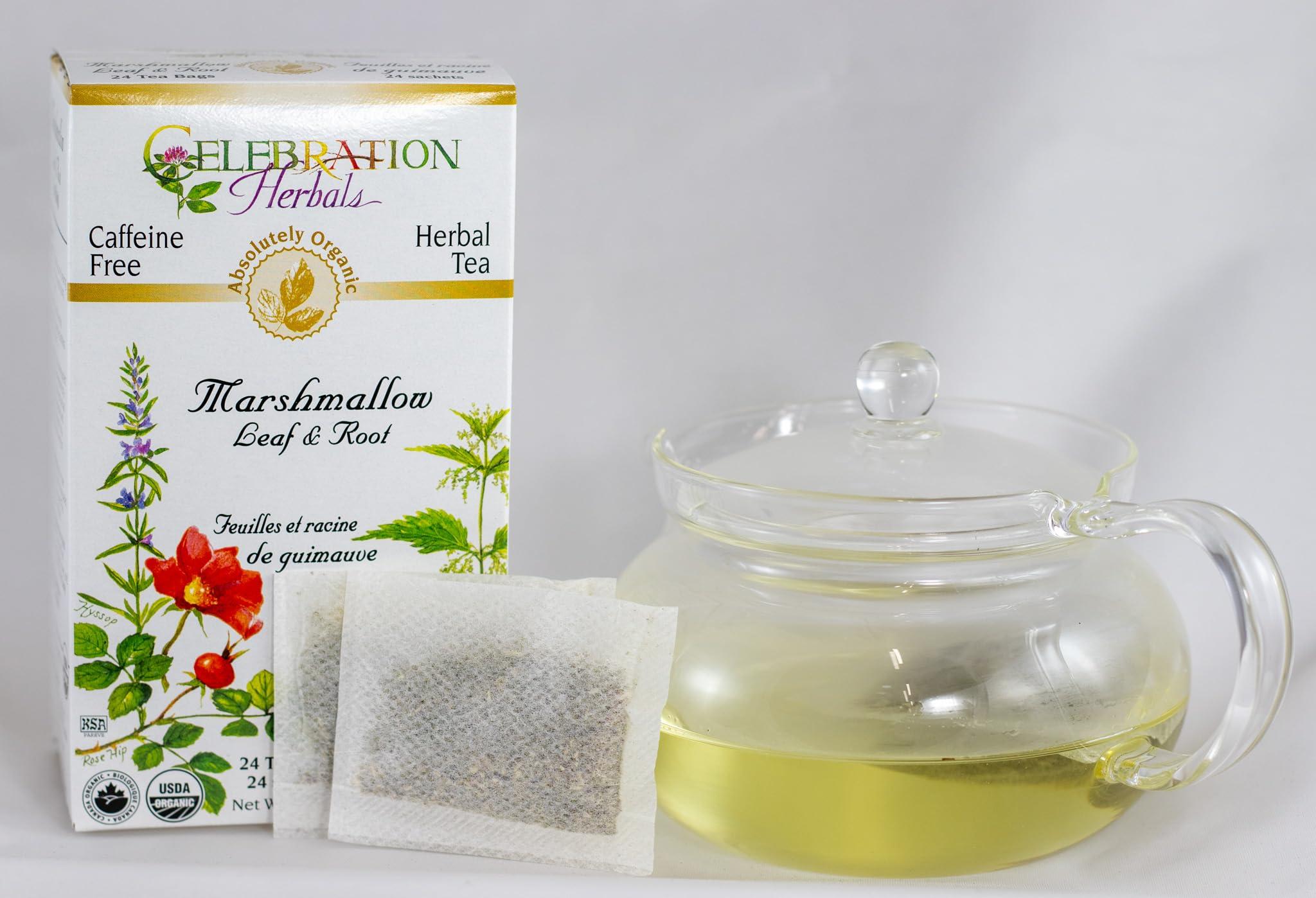 Celebration Herbals CELEBRATION HERBALS Marshmallow Leaf & Root Organic 24 Bag, 0.02 Pound