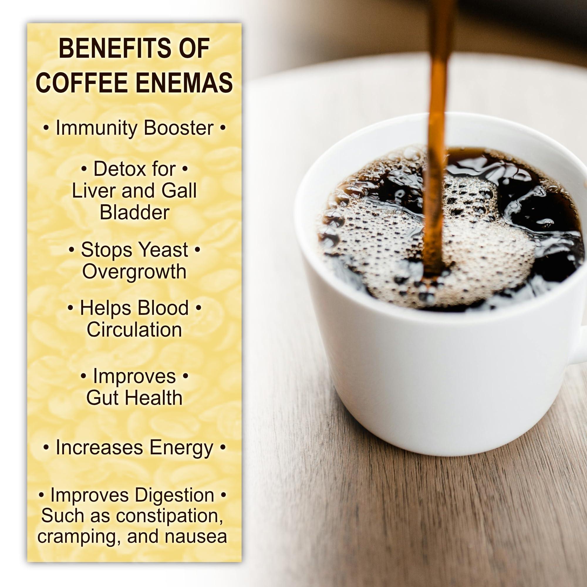 Lumintrail SA Wilson\'s Organic Enema Coffee,Ground Coffee, Certified Organic Coffee, 1 LB Gold Roast Enema Coffee, High Caffeine, 2 Pack Bundle with a Lumintrail Measuring Spoon Set