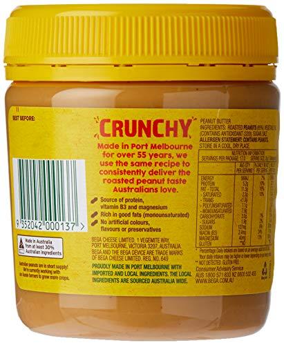Bega Bega Peanut Butter Crunchy 375gm