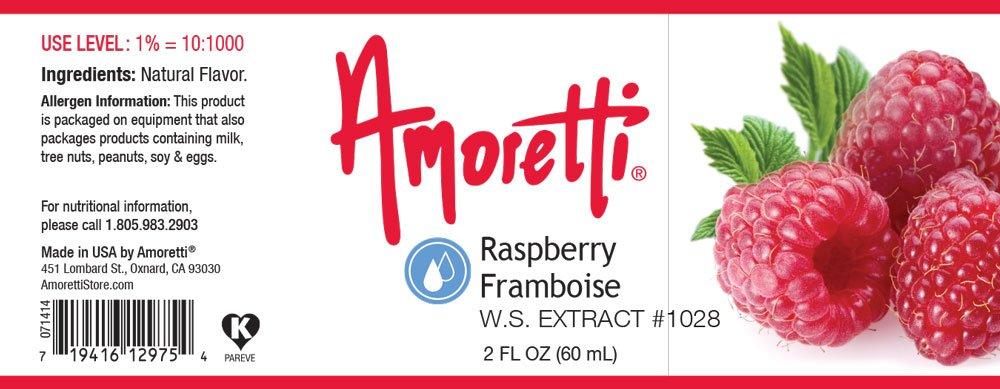 Amoretti Amoretti Raspberry Framboise Extract, 2 Fluid Ounce