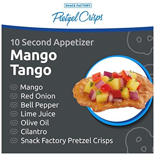 Snack Factory Snack Factory Pretzel Crisps, Sea Salt & Cracked Pepper, 7.2 Oz