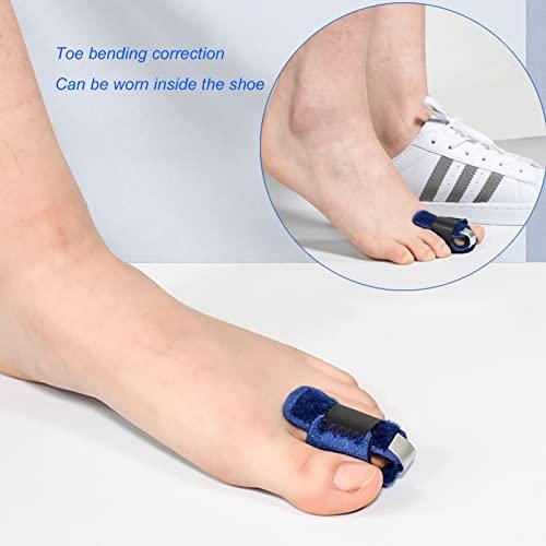 AMONIDA AMONIDA Hammer Toe Straightener, Breathable Hammer Toe Straightener Fracture Claw Toe Fixation Corrector Strap Toe Protector Splint