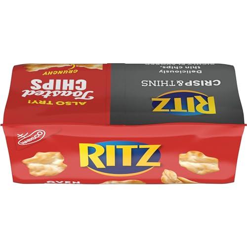 Ritz RITZ Crisp and Thins Original with Creamy Onion and Sea Salt Chips, 7.1 oz