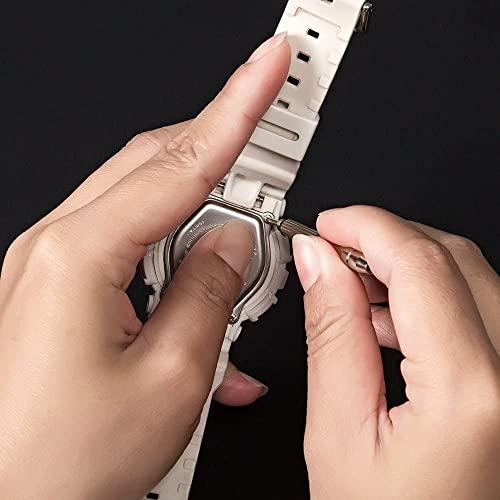 Generic Glasses Screws Repair Kit,Eyeglass Sunglasses Screws Set Screw Nuts Nose Pads Complete Glasses Screws with Screwdriver Tweezer(TriangleBindingScrew)