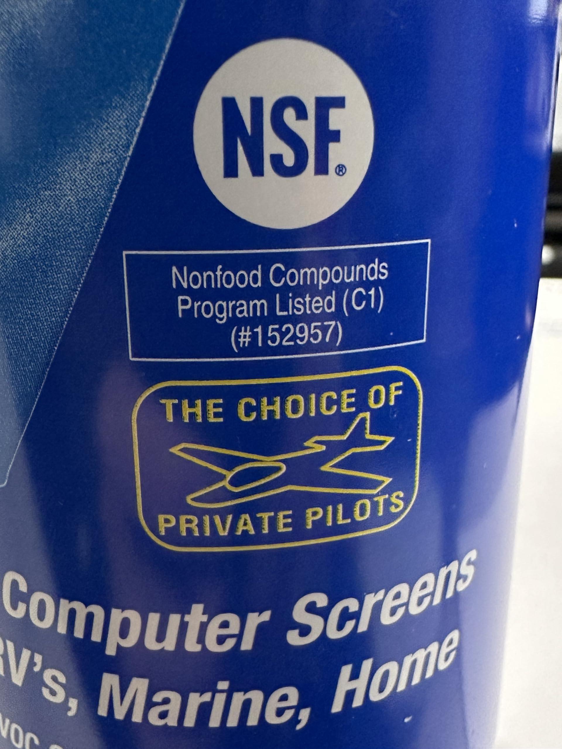Castle Products, Inc. Castle Plexo Anti-Static Plastic Glass Cleaner, 17.75 oz