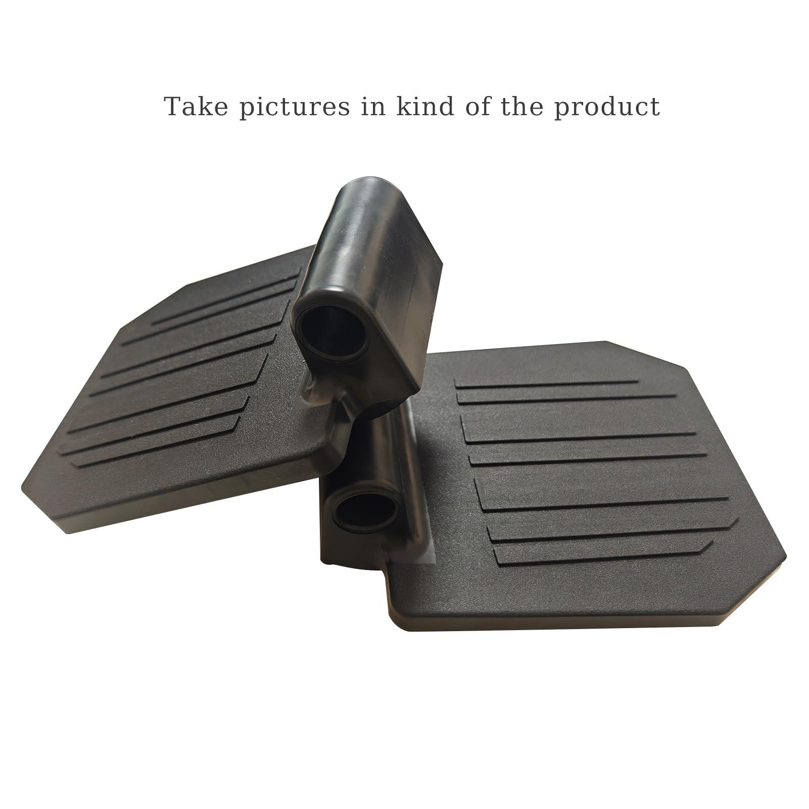 YZRYXHWL 1 Pair of Universal Footplate for The Wheelchair, Transport Chair Footrest Elevating Leg Rests Replacement Parts for Standard Wheelchair Repair Parts