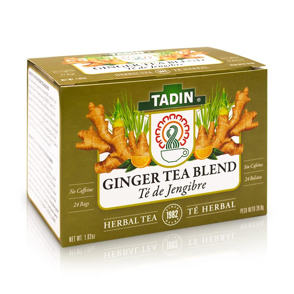 tadin TADIN GINGER TEA BLEND WITH 24 BAGS - TE DE JENGIBRE CON 24 BOLSAS