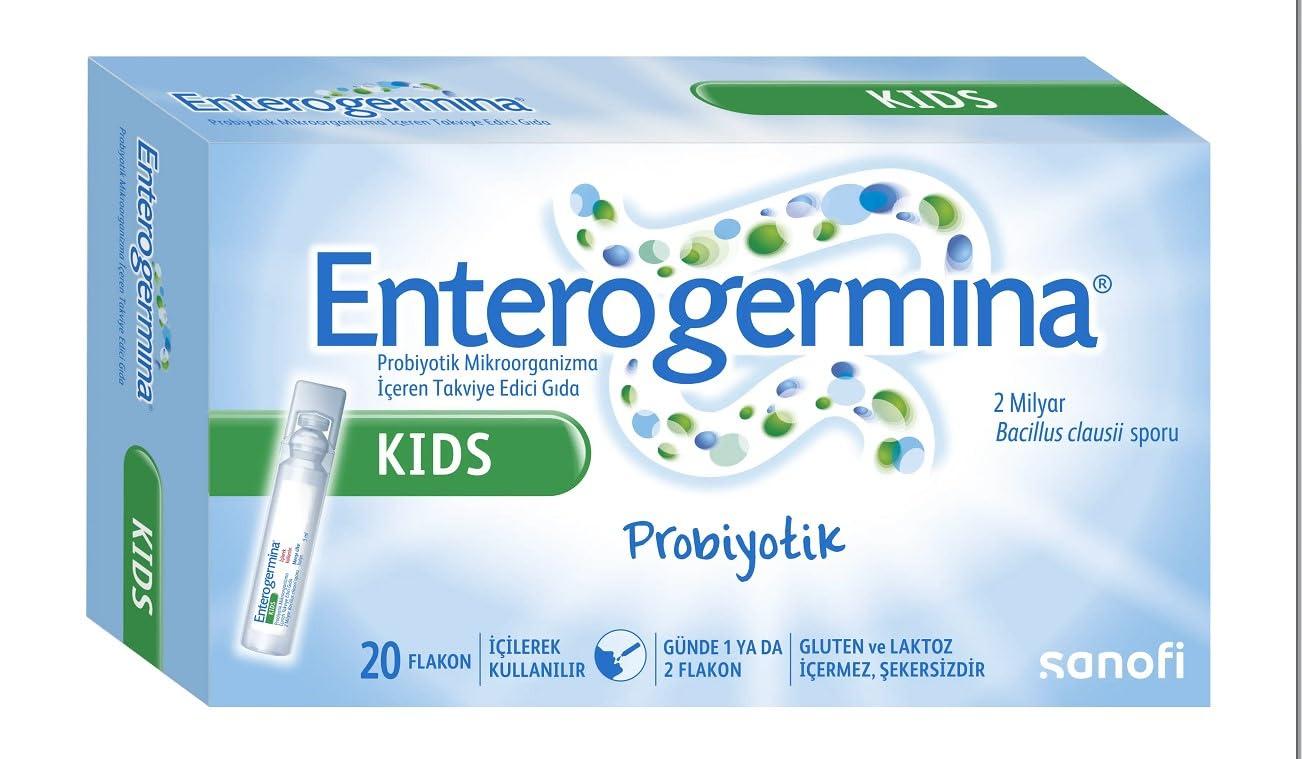 Enterogermina KIDS Enterogermina KIDS (20 Vials in Each Pack) Bacillus Clausii Probiotic 2 Billion CFU/5mL for Kids (1)