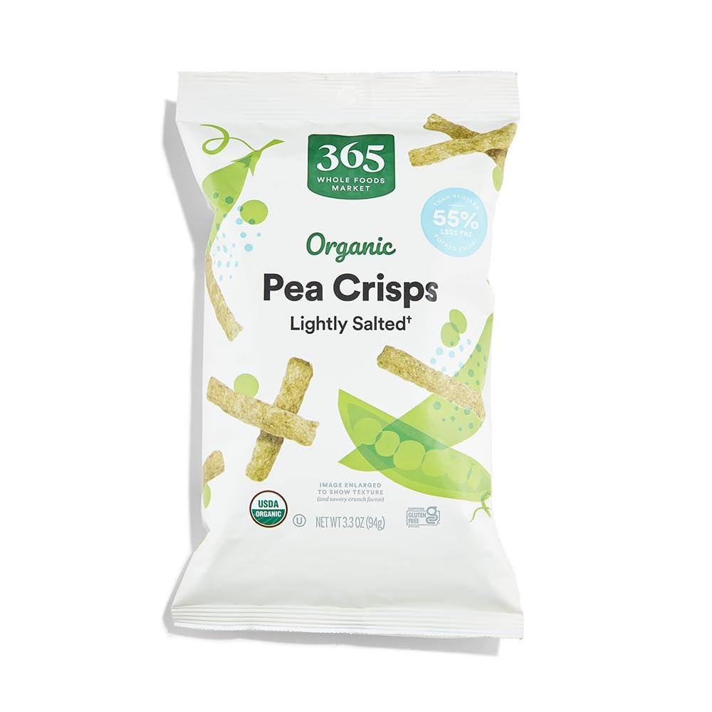 365 Everyday Value 365 by Whole Foods Market, Crisp Pea Lightly Salted Organic, 3.3 Ounce