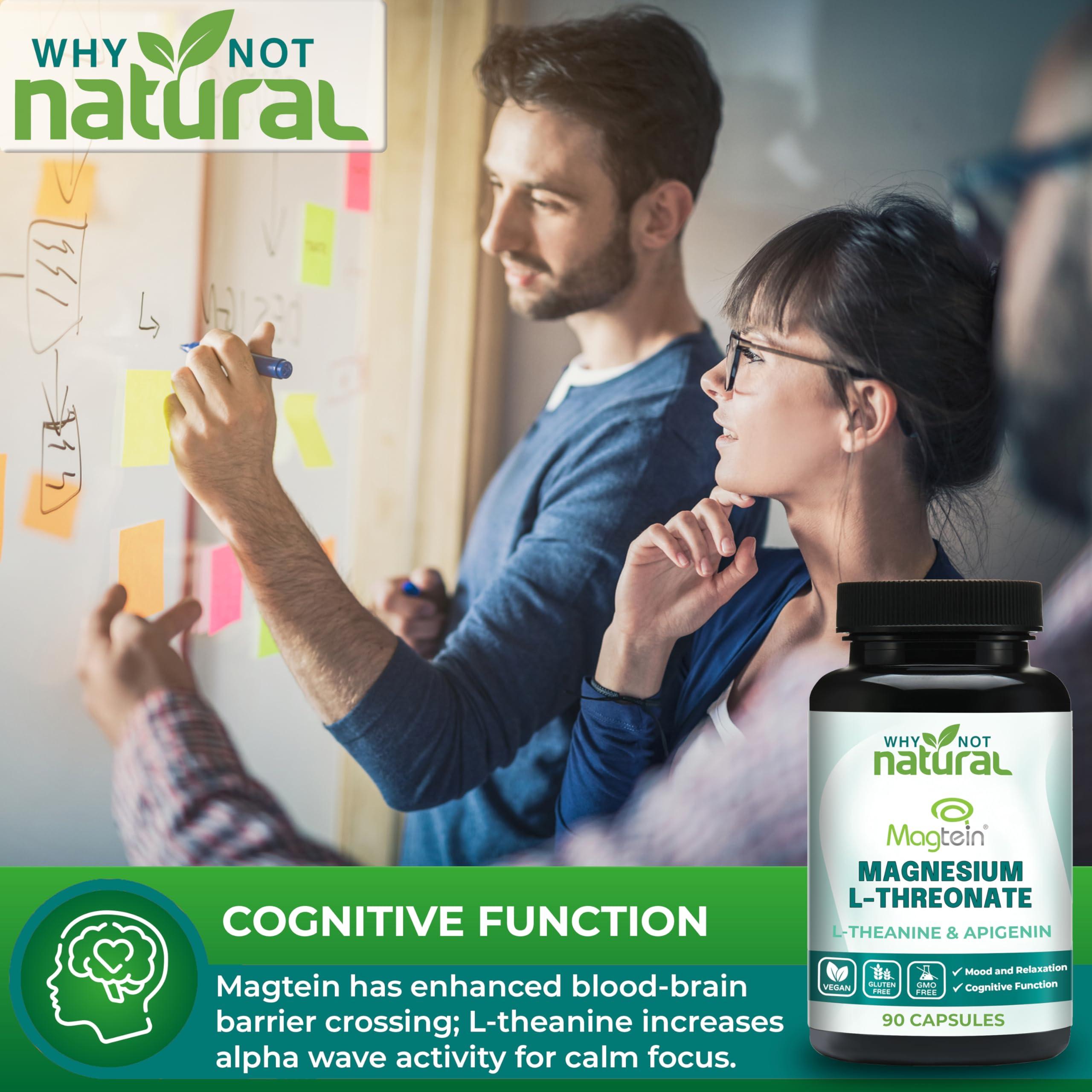 Why Not Natural Why Not Natural Magnesium L-Threonate Complex and Vitamin D3K2
