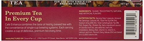 Café Enhanca Café Enhanca Tea, Sweet Raspberry, 3 Count (Pack of 12)