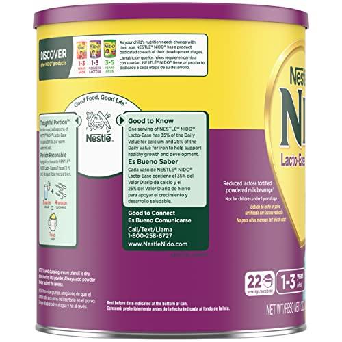 Nido Nestle NIDO Lacto-Ease Toddler Powdered Milk Beverage - 28.2 Oz Canister - Toddler Drink Mix
