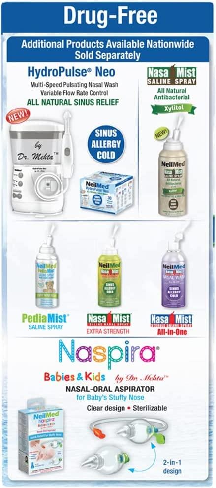 NeilMed NeilMed Sinus Rinse All Natural Relief Premixed Refill Packets 100 Each (Pack of 2)