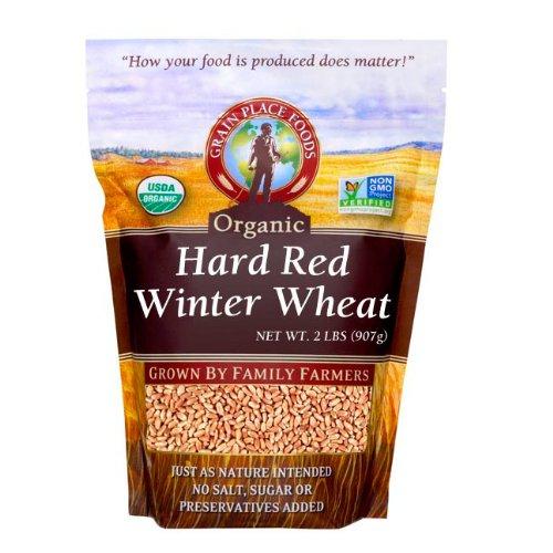 Grain Place Foods Grain Place Foods | Non-GMO Organic Hard Red Winter Wheat | 2 lb Bag