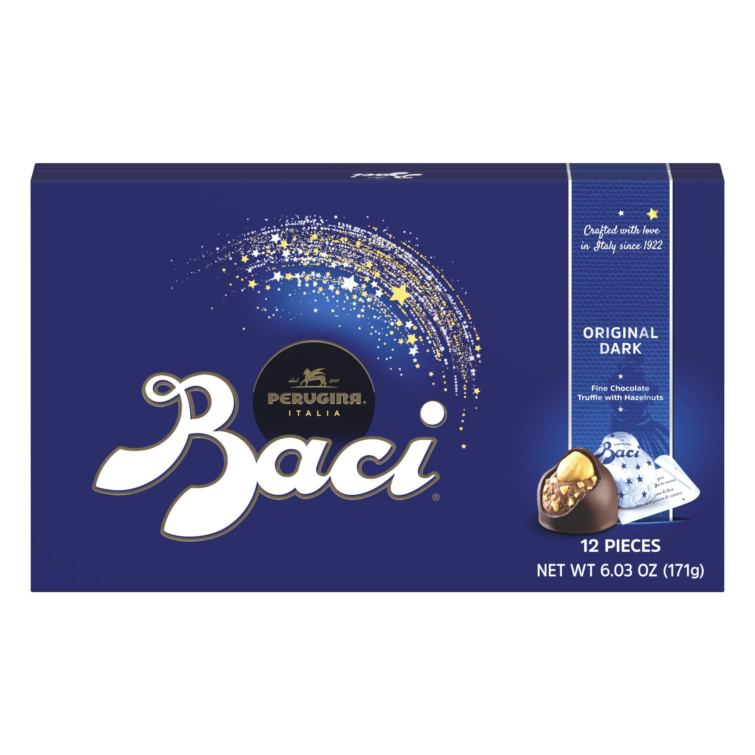 Baci Baci Perugina Classic Dark Chocolate12 Piece Box, 6.03 Ounce