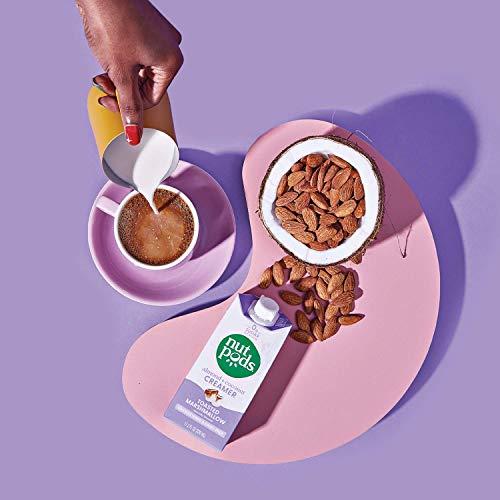 nutpods nutpods Non Dairy Coffee Creamer Bundle: a 4 pack of French Vanilla creamer and a 3 pack of Toasted Marshmallow creamer.
