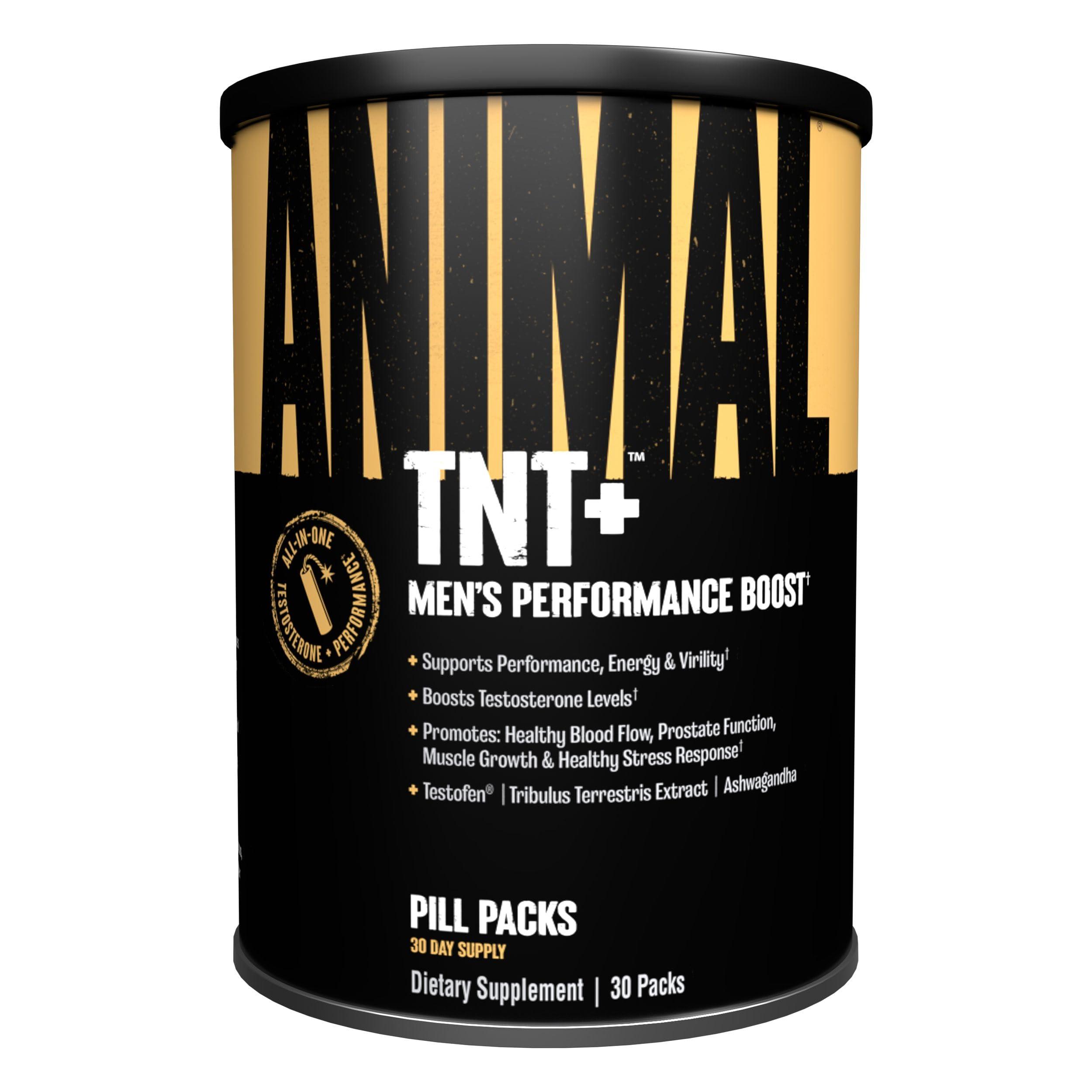 Animal Animal TNT+ - Mens Support, Prostate Support, Adaptogen & Stress Support, Nitric Oxide