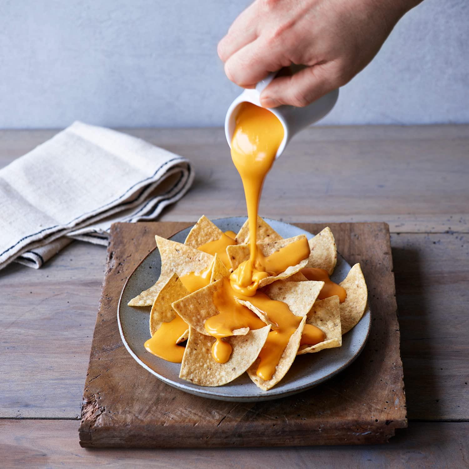 Daiya Daiya Cheddar Style Cheeze Sauce , Plant-Based Macaroni & Cheese Sauce , Vegan, Dairy Free, Gluten Free, Soy Free, Rich Cheesy Flavor, Box Contains 3 Packets (2 Servings Each), 14.2 Ounce (Pack of 1)