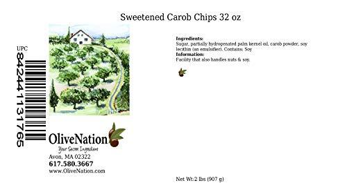 OLIVENATION OliveNation Sweetened Carob Chips 32 ounces