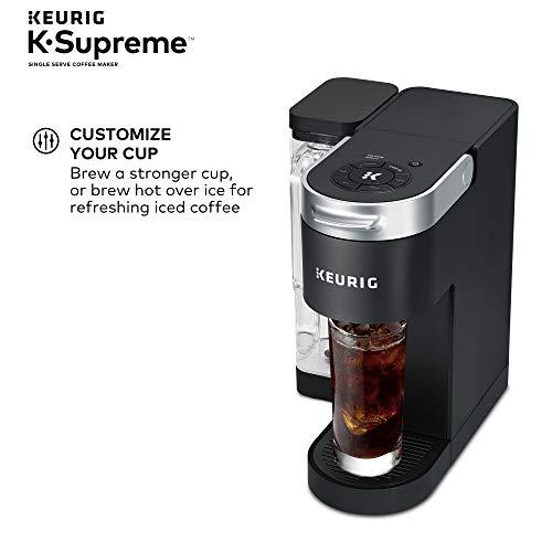 Keurig Keurig K-Supreme Single Serve Coffee Maker with Lavazza Classico, Medium Roast, 32 K-Cup Pods