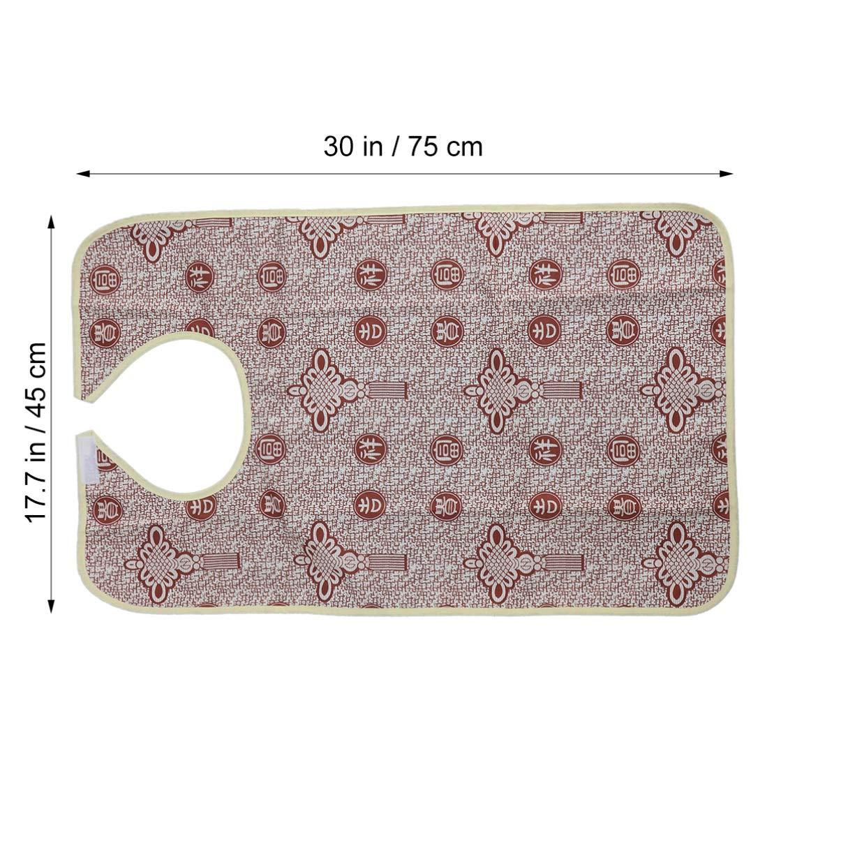 Milisten Milisten Adult Bib Waterproof Bibs Waterproof Clothing Protector Bib Waterproof Bib for Adults Scrubable Clothes Adult Costumes