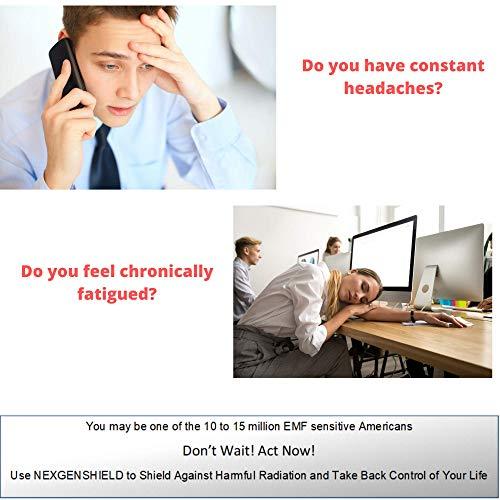 NexGenShield NexGenShield | EMF Radiation Phone Protection Pouch | Faraday Bag | RFID Blocking (Blue, 10Lx17W)