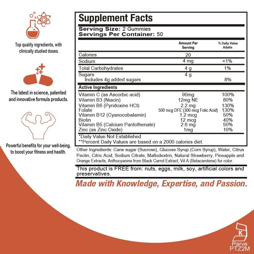 Health Dose Health Dose Multivitamin Dose Adults 100 Gummies
