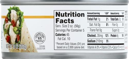 VALLEY FRESH Valley Fresh White Chicken, 10 oz