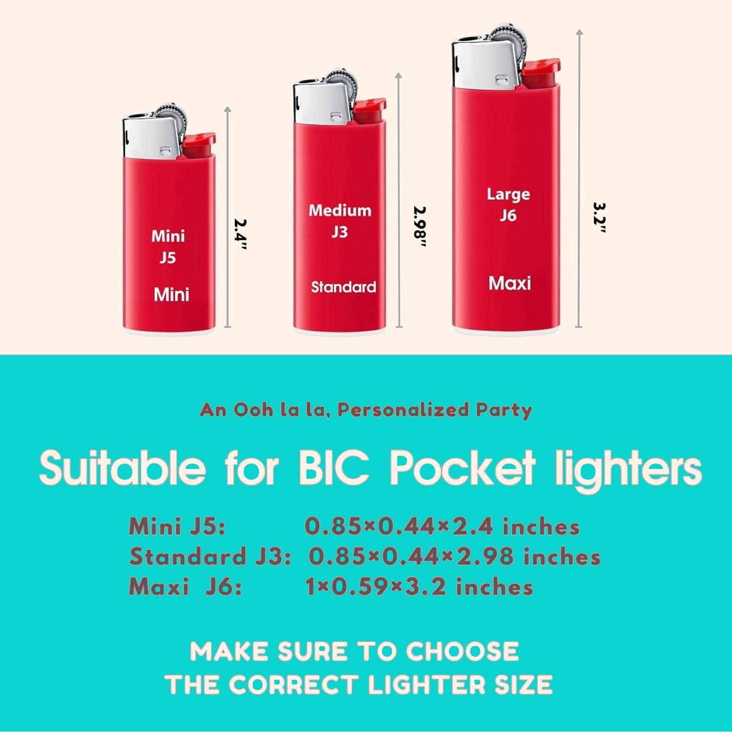 NineLife Basics Custom Photo Lighter WrapsCustom Lighters with Pictures,Suitable for Bic Pocket Lighter,Upload Different PhotosCompany Gifts and Wedding Favors(Lighter Not Included) (8)