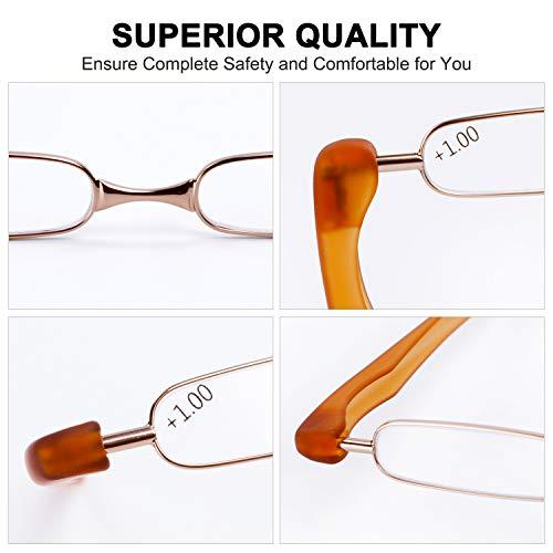 BEDO BEDO Easy Carry Mini Compact Slim Reading Glasses Lightweight Portable Readers 1.5