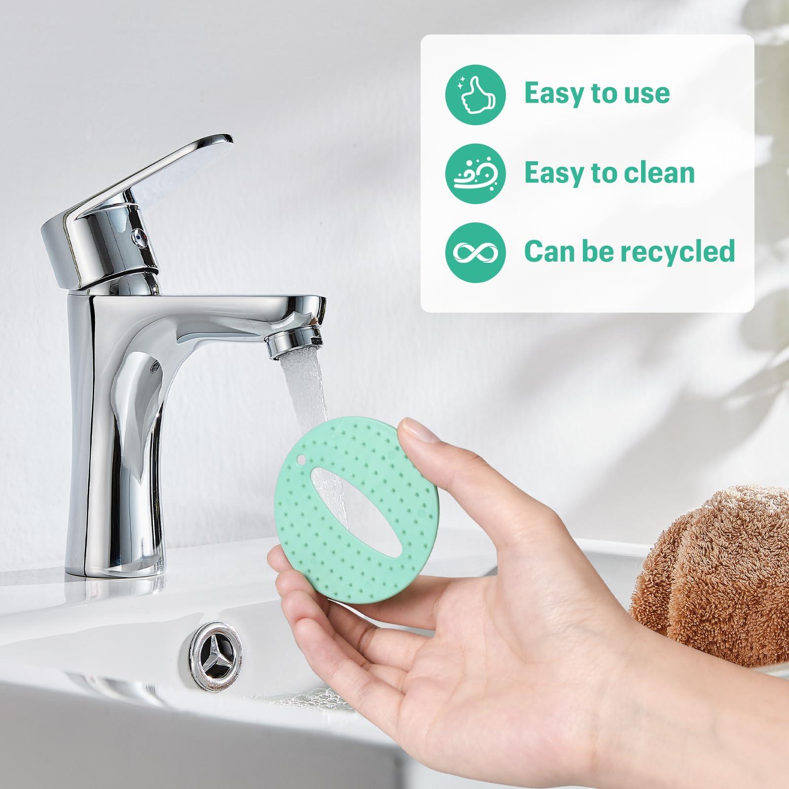 Pumwoy Shot Blocker, Pain Relief for Injections,Shot Pain Reducer,Reusable Injection Auxiliary Pad for Kids,Adults(Green)