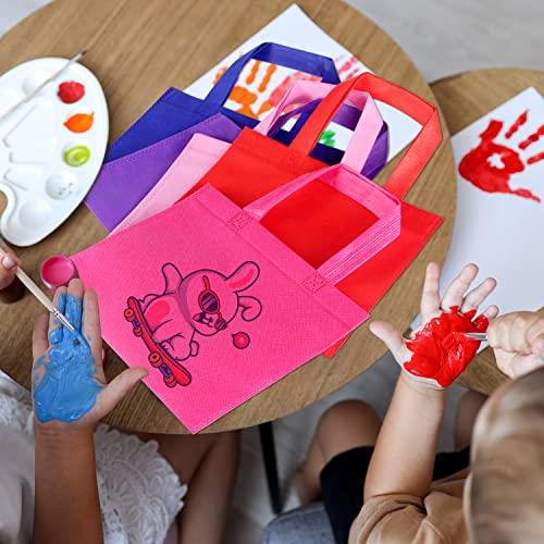 SPERPAND SPERPAND 30Pcs Small Gift Bags with Handles, Holiday Gift Bags Treat Tote Party Favor Bags Goodie Bags for Kids Birthday, Baby Shower, Christmas Gift Bags