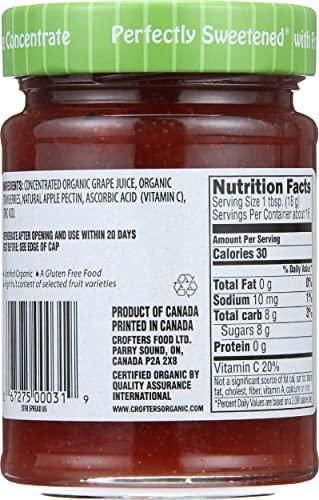 Crofters CROFTERS Organic Strawberry Fruit Spread, 10 OZ
