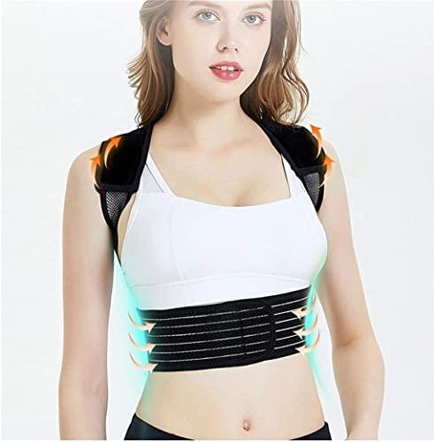 SJHY Posture Corrector Back Brace Straightener for Women Men Teens Adjustable Kyphosis Clavicle Brace Correct Shoulder Posture Support Strap Back Posture (Size : Small)