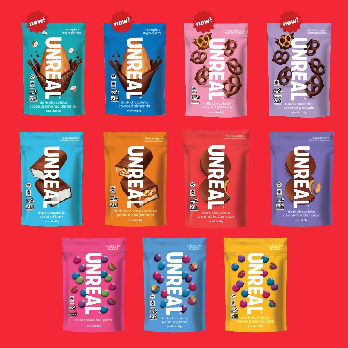 UNREAL Unreal Dark Chocolate Peanut Butter Cups, 4.2 oz