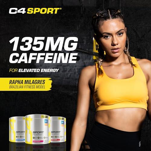 Cellucor Cellucor C4 Sport Pre Workout Powder Watermelon - Pre Workout Energy with Creatine + 135mg Caffeine and Beta-Alanine Performance Blend - NSF Certified for Sport 30 Servings