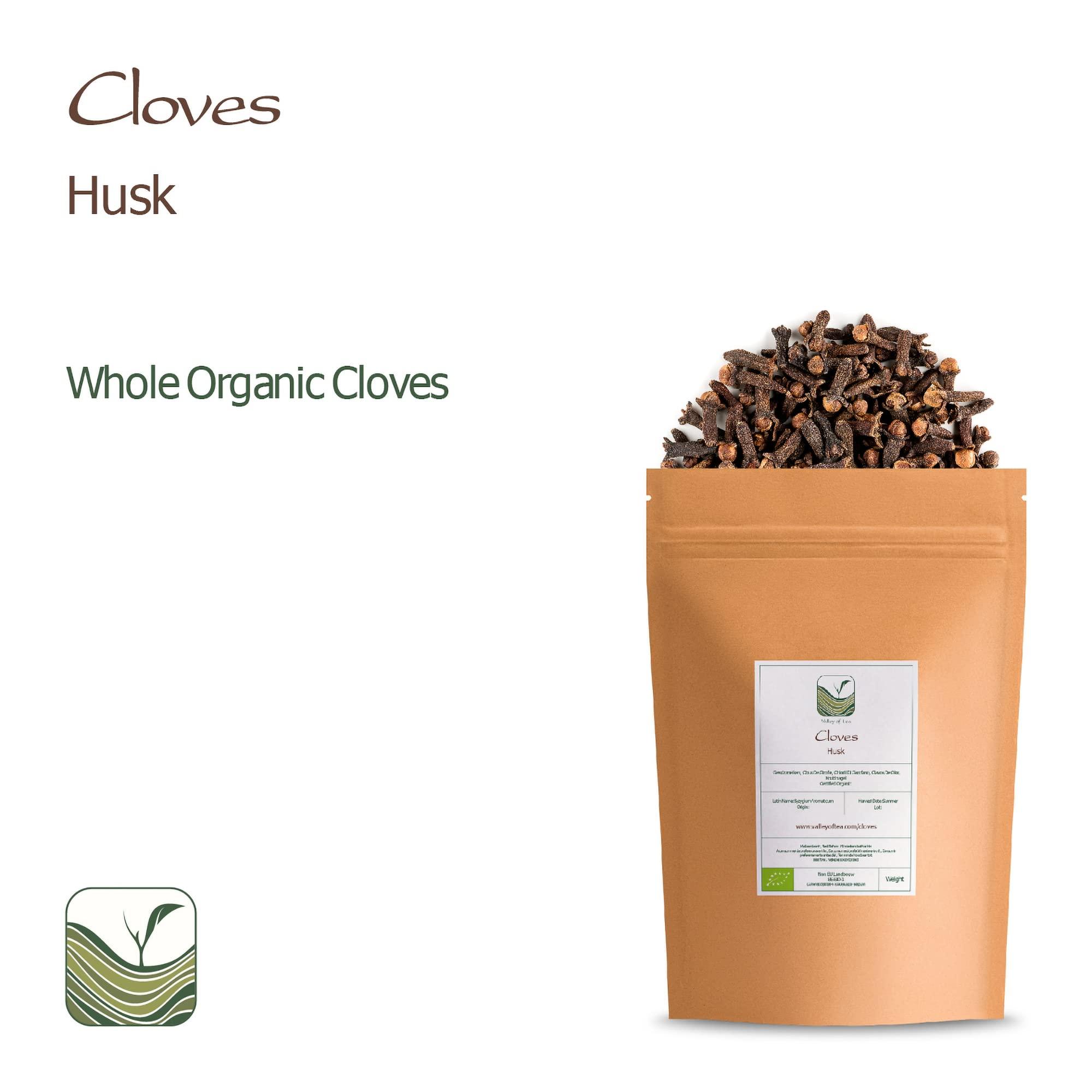 Valley of Tea Cloves Whole Spice Organic Clove - Direct From Sri Lanka - Organic Cloves Spice Whole Clove Spice Sri Lanka Cloves Spice Cloves Whole Cloves Cloces Sri Lankan Cloves 100g