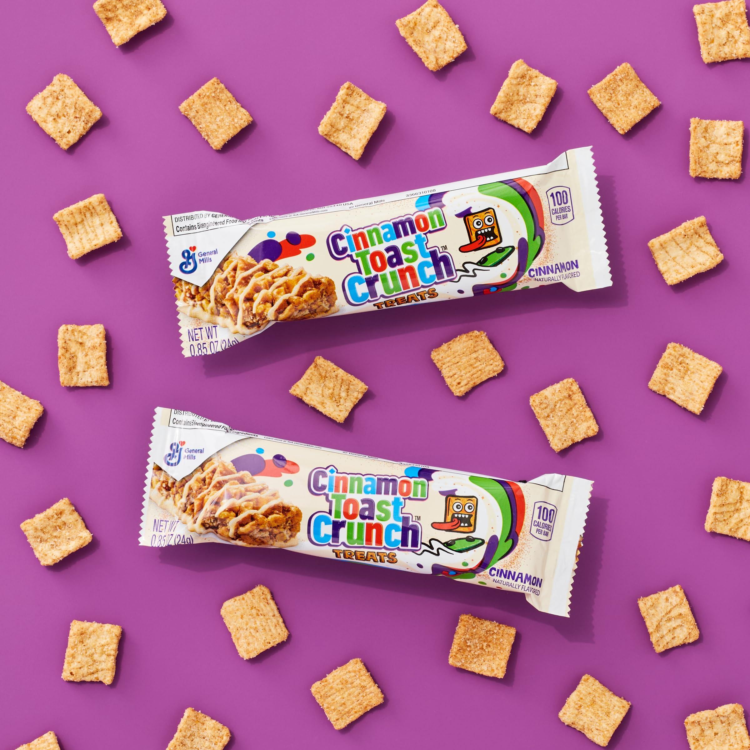 Cinnamon Toast Crunch Cinnamon Toast Crunch Breakfast Cereal Treat Bars, Snack Bars, 8 ct (Pack of 5)
