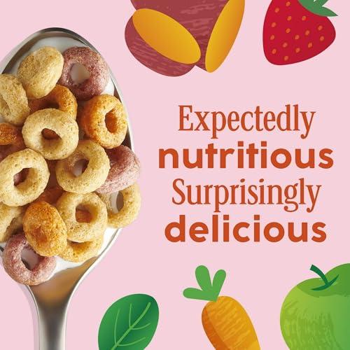 Cheerios Cheerios Veggie Blends, Apple Strawberry Cereal, 300g/10.5 oz. Box