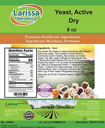 Larissa Veronica Yeast, Active Dry (8 oz, ZIN: 524685) - 3 Pack