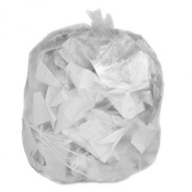 Plasticplace Plasticplace 20-30 Gallon Trash Bags  16 Microns  Clear High Density Garbage Can Liners  30 x 37 (500 Count)