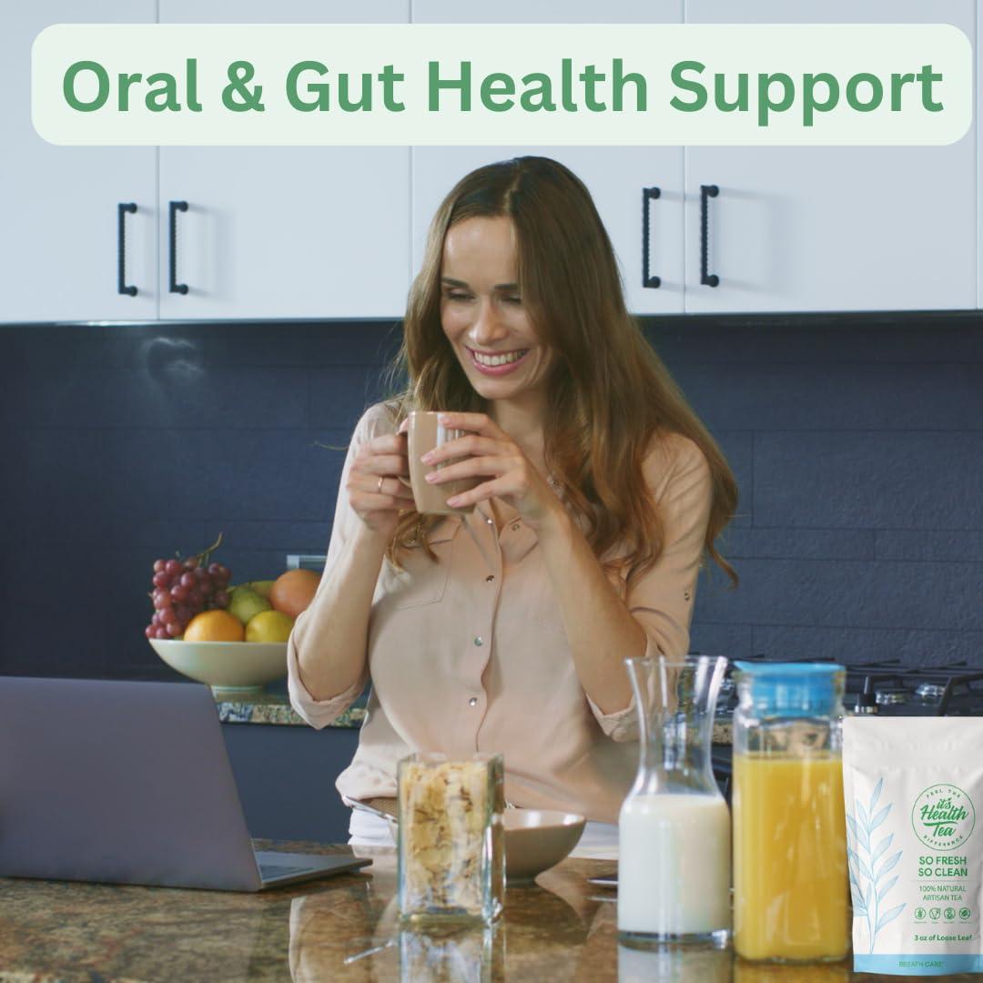 Its Health Tea Freshen Your Breath Naturally with So Fresh, So Clean Herbal Tea - Helps Fight Off Bad Breath Through Oral and Gut Health (35 TEA BAGS INCLUDED)