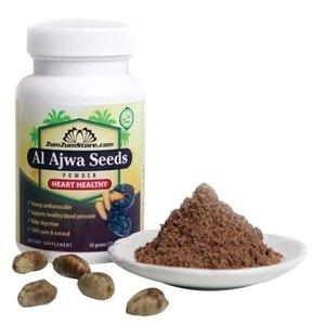 ZumZumstore Combo Al Ajwa Dates 800g & Al Ajwa Seeds Powder
