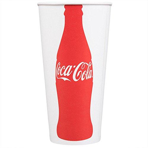 TableTop King RNP21C-44046 Coke 21 oz. Poly Paper Cold Cup - 1000/Case By TableTop King