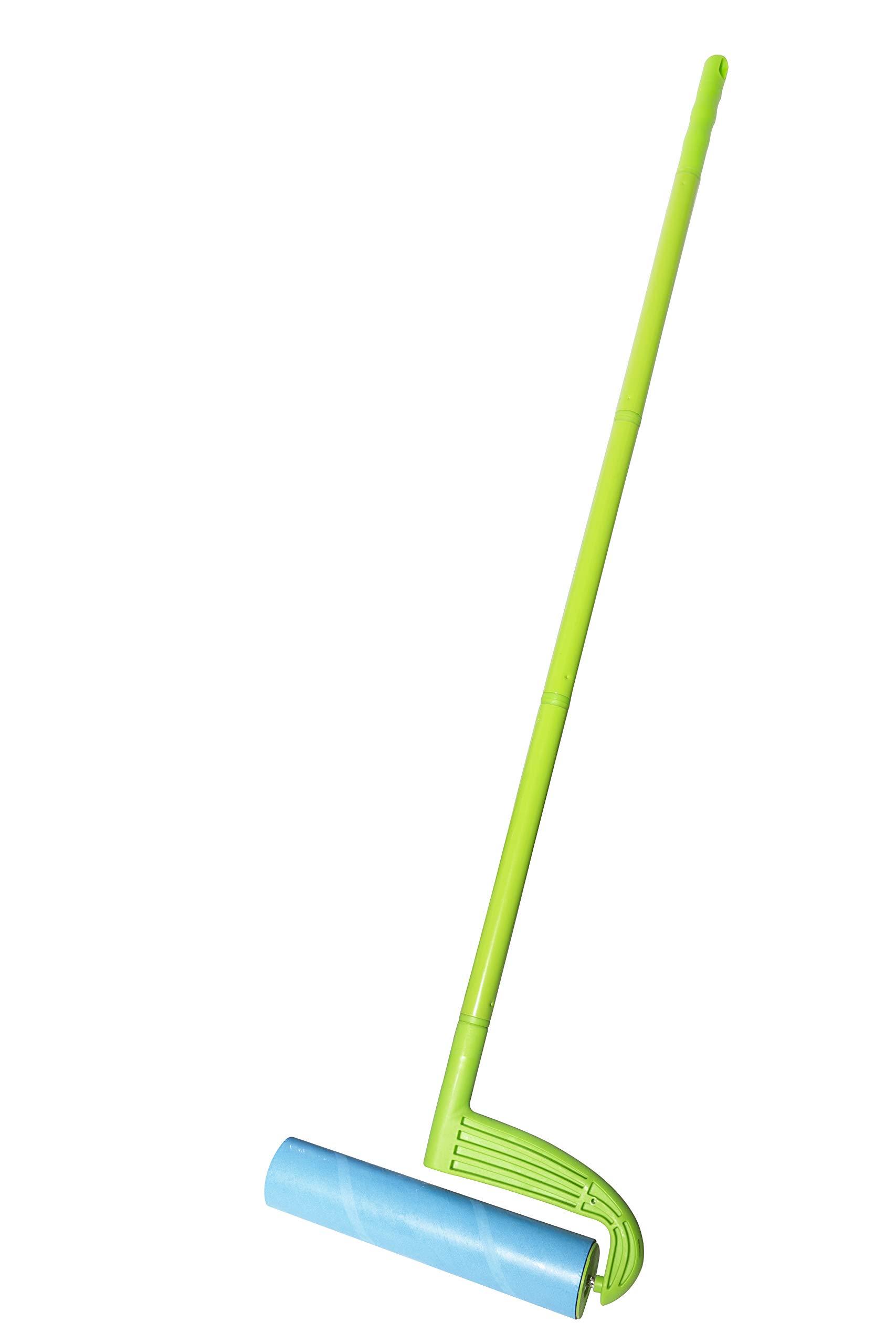 Leo Leo MegaClean 10-Inch Wide Lint Roller Refills 3 Rolls 150 Ultra-Wide Sheets for Lint Removers Household Cleaning Easily Remove Pet Hair Dust and Debris from Floors Carpets and Furniture