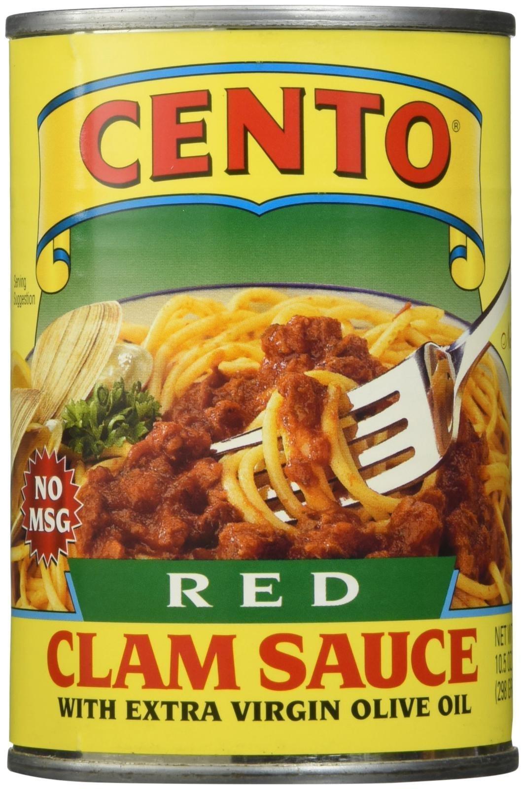 Cento Cento Foods Red Clam Sauce 10.5 Oz, 10.5 OZ